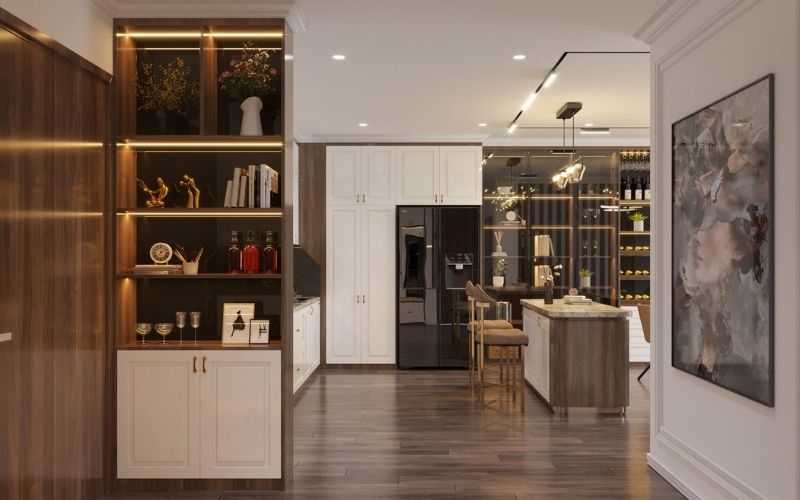 Sử dụng đồ nội thất phong cách hiện đại, chất lượng cao