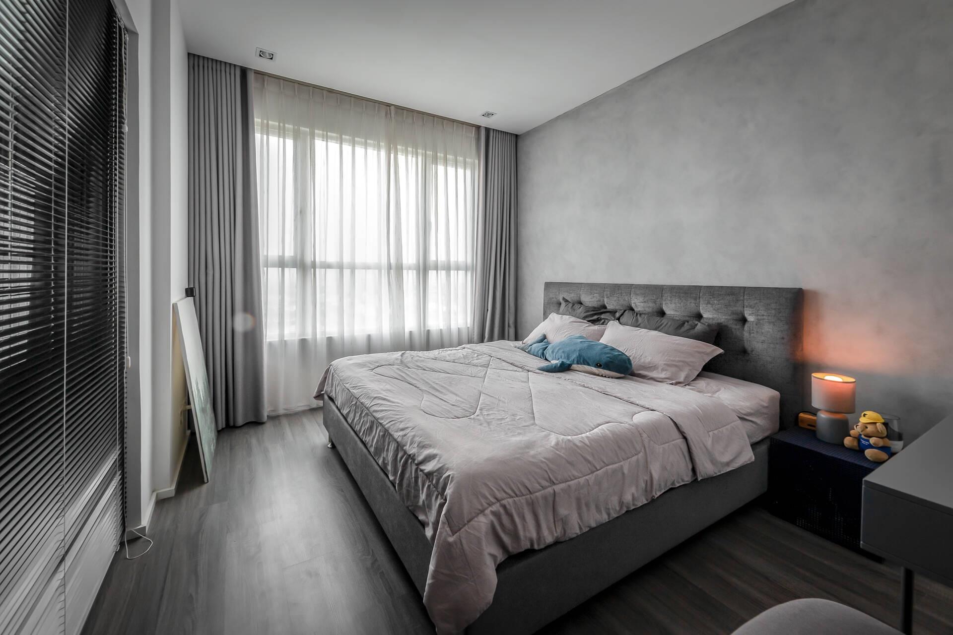 Thiết kế phòng ngủ ấm áp, tạo cảm giác thư giãn và thoải mái