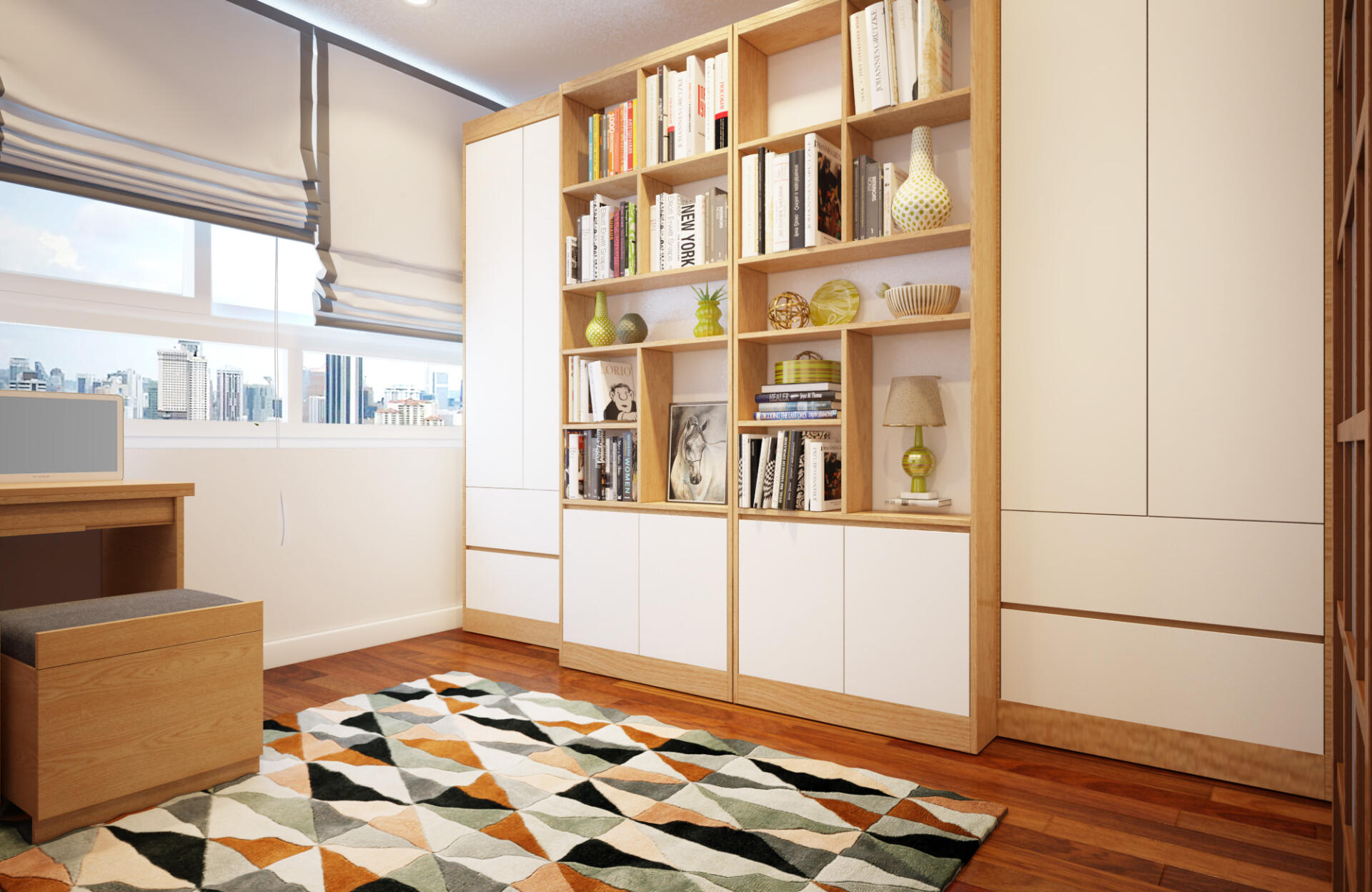 Sử dụng đồ nội thất đa năng, thông minh giúp tối ưu diện tích không gian sống